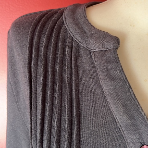 BNWOT Sahalie super soft long sleeve gray top - Picture 3 of 15